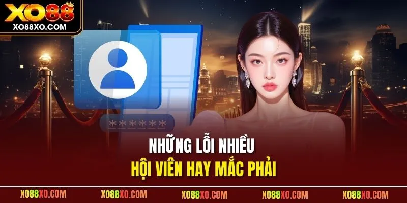 Những lỗi nhiều hội viên hay mắc phải